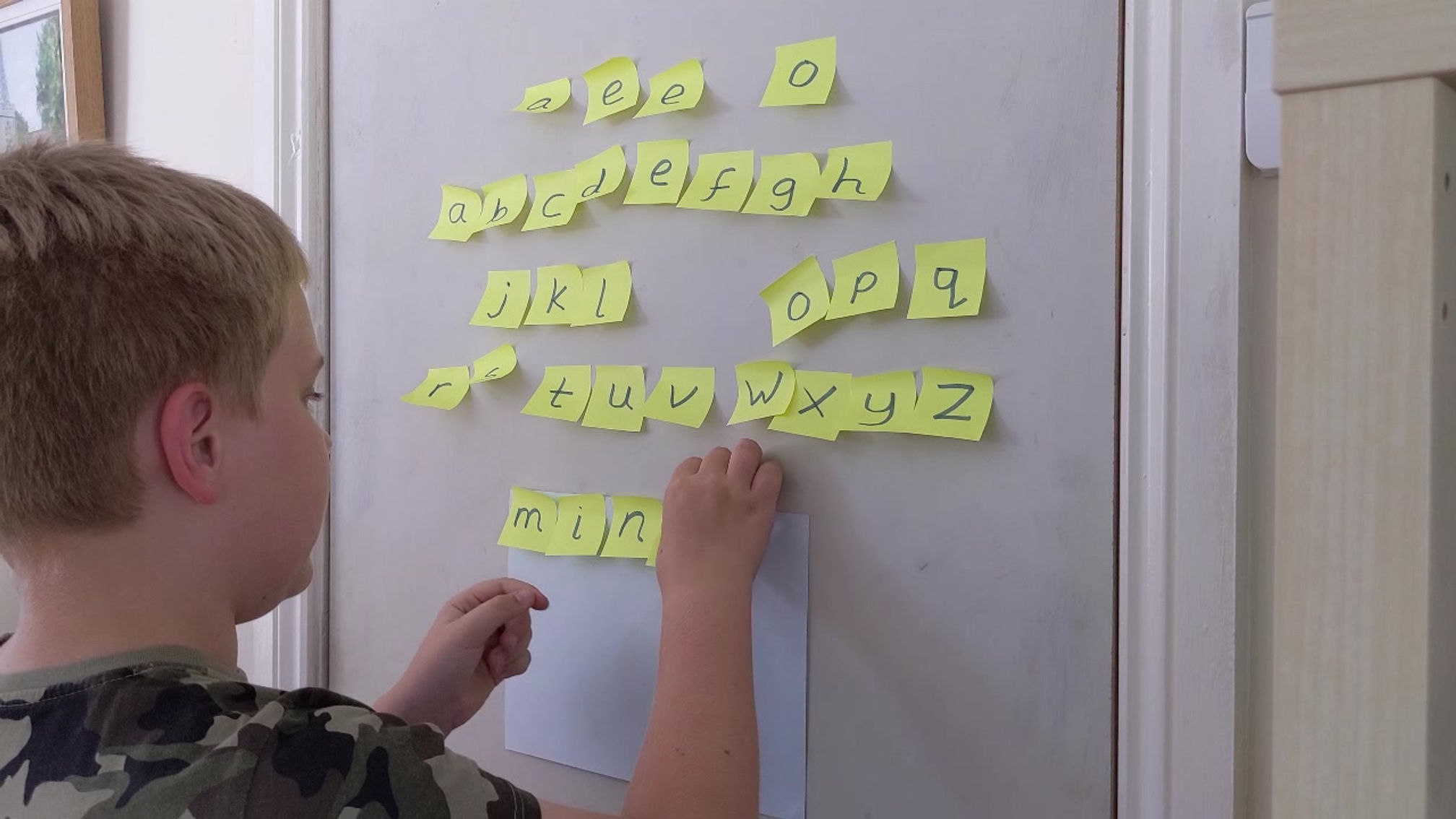 An Example Spelling Lesson
